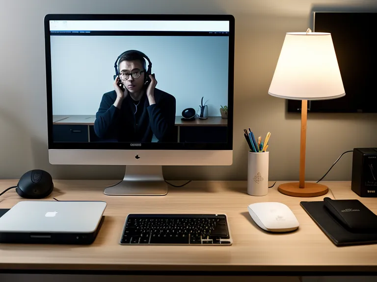 remote work productivity comparison — split screen of a cluttered desk beside a clean, organized focus workspace