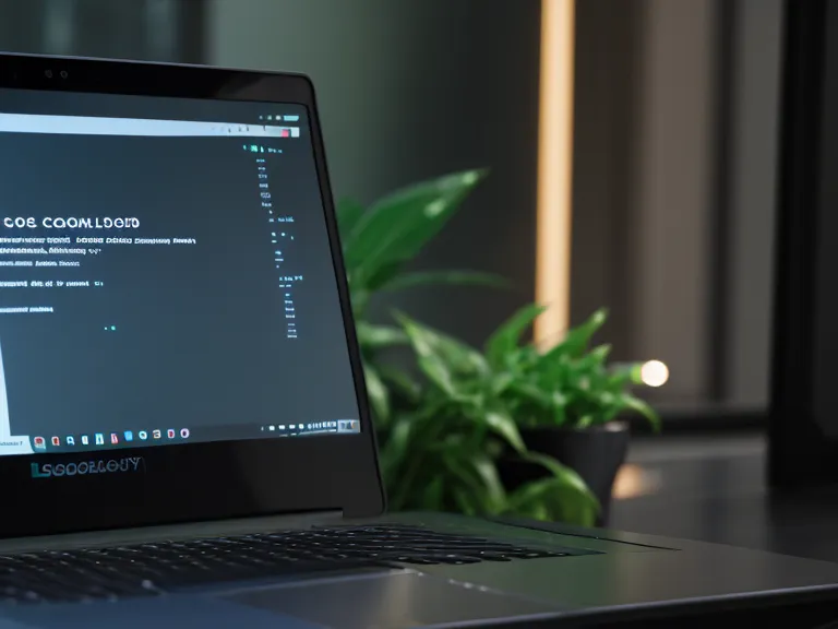Close-up of a code editor showing JavaScript logic during a focused remote work coding session