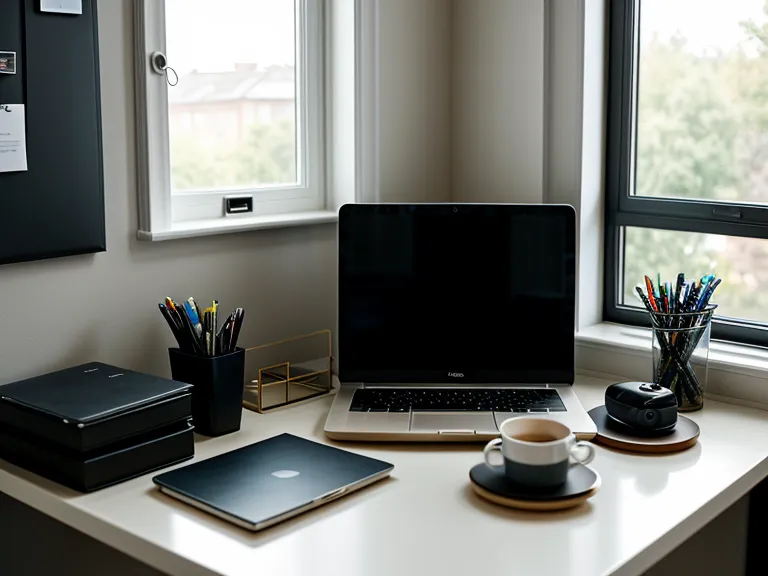 Water and electrolytes on a desk, part of a late-night routine to protect brain health