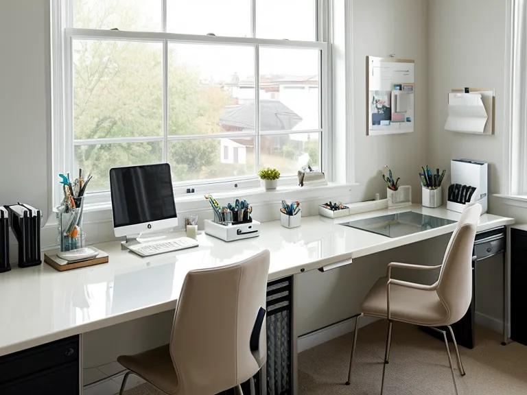A dim, single-lamp-lit corner used as a screen-free wind-down space at night