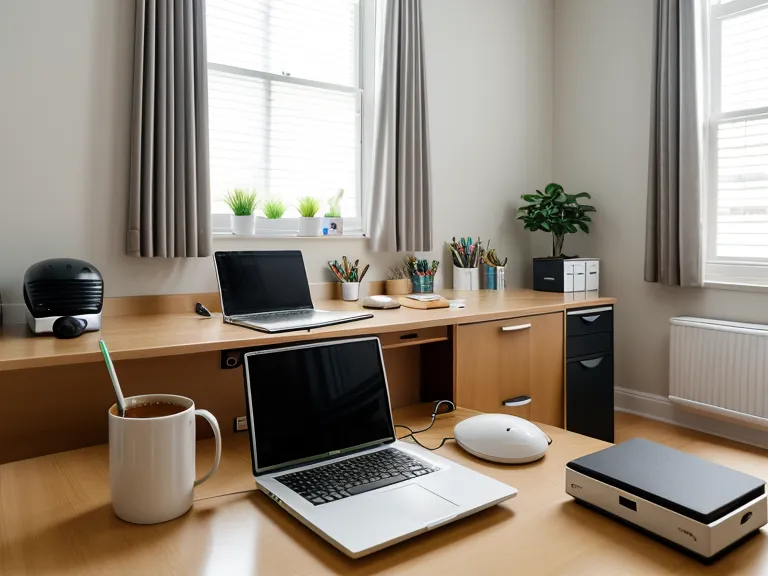 Neuro-Thrive supplement bottle on a desk, tested for late-week brain fog solutions during remote work