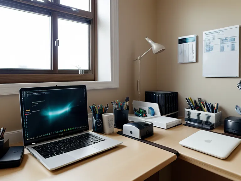Remote worker staying focused at a laptop through late-week brain fog and productivity fixes