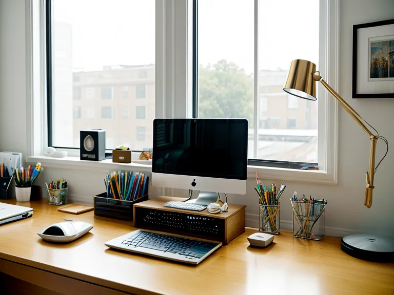 Neuro-Thrive supplement bottle beside a mechanical keyboard on a developer's desk during a remote work focus test
