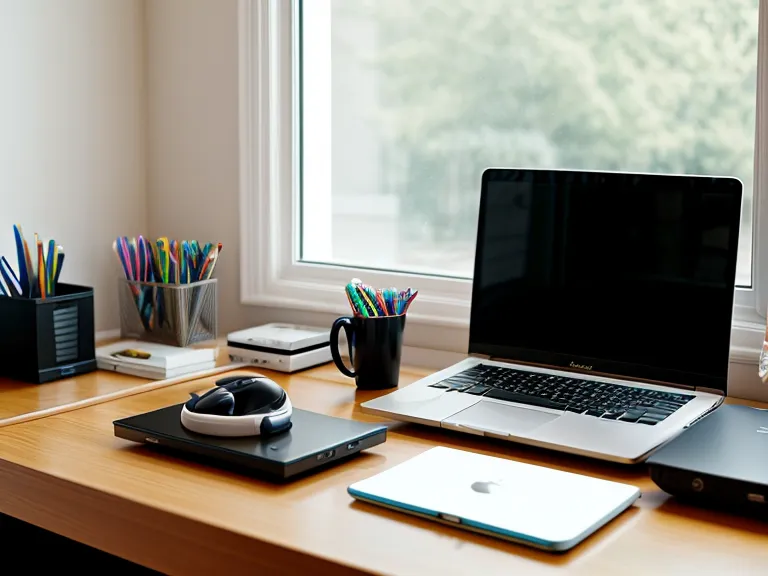 Remote work burnout and brain entrainment for focus — a freelance developer's home office setup during a deep work session